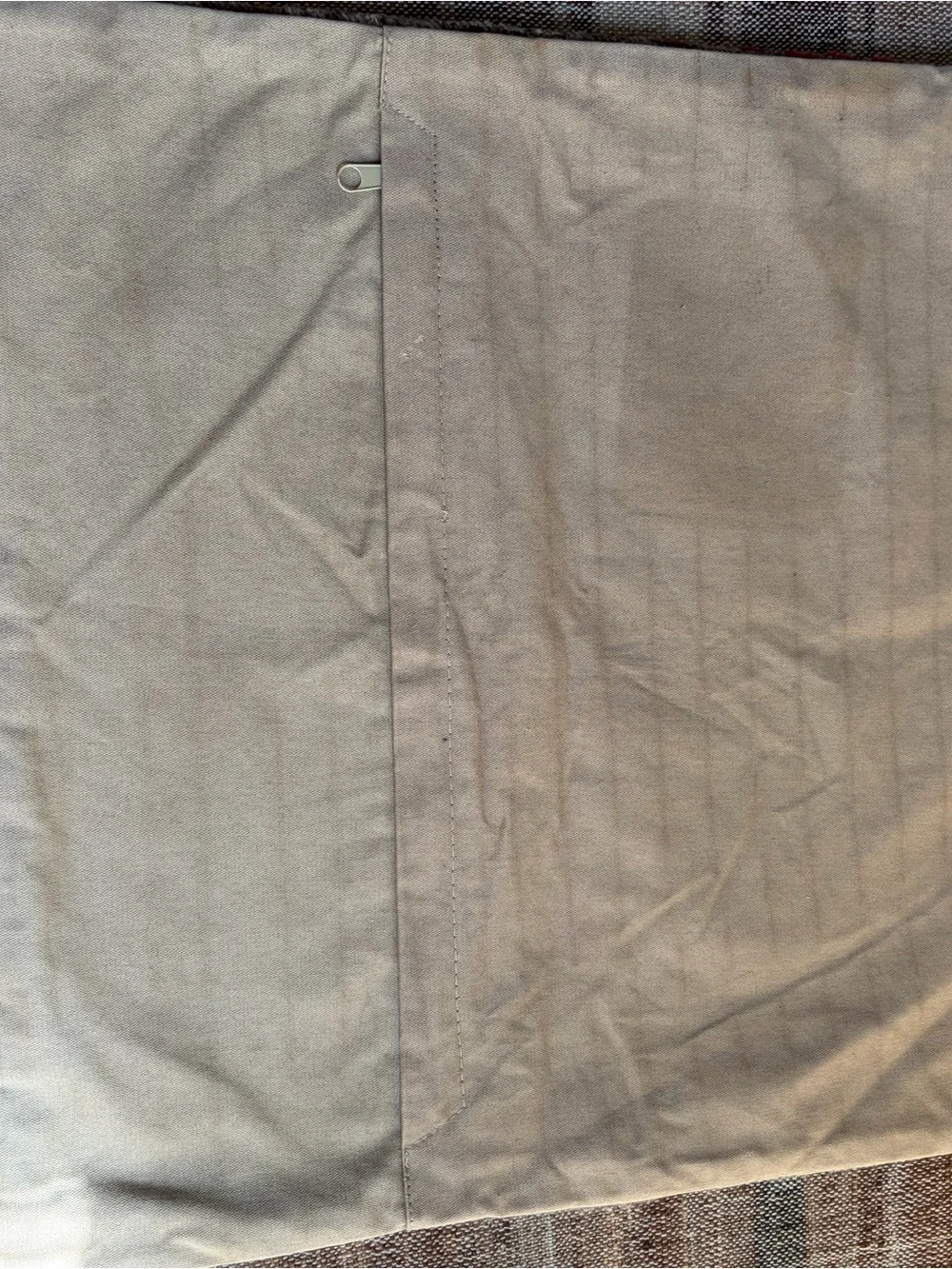 Authentic Vintage Turkish Oushak Pillow Cover FLAW